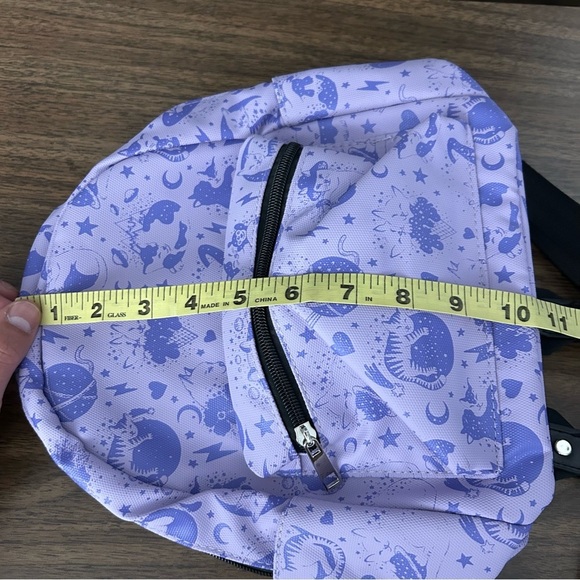 Celestial Cat Collage Mini Backpack OS - Picture 8 of 9